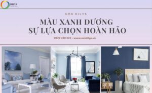 Màu xanh dương - Mang đại dương vào không gian sống